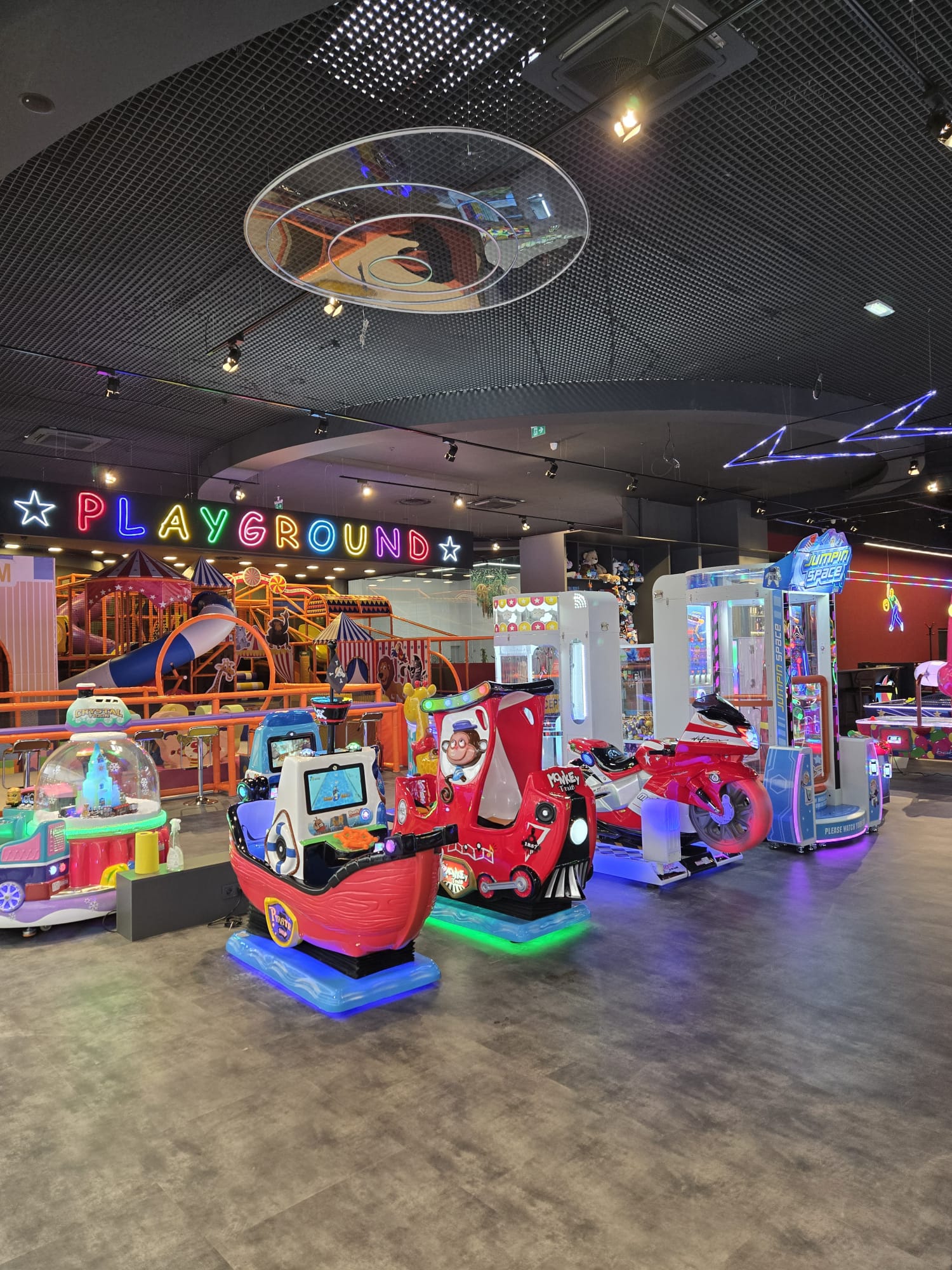 Locuri de joacă playground pentru copii FUN-O-RAMA Bucureşti